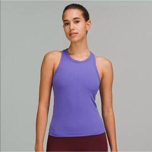 Lululemon align waist length tank Vibrant Purple